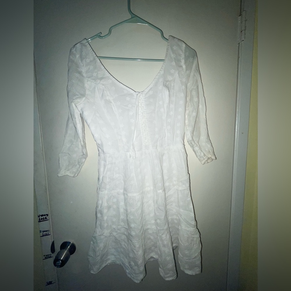 White dress